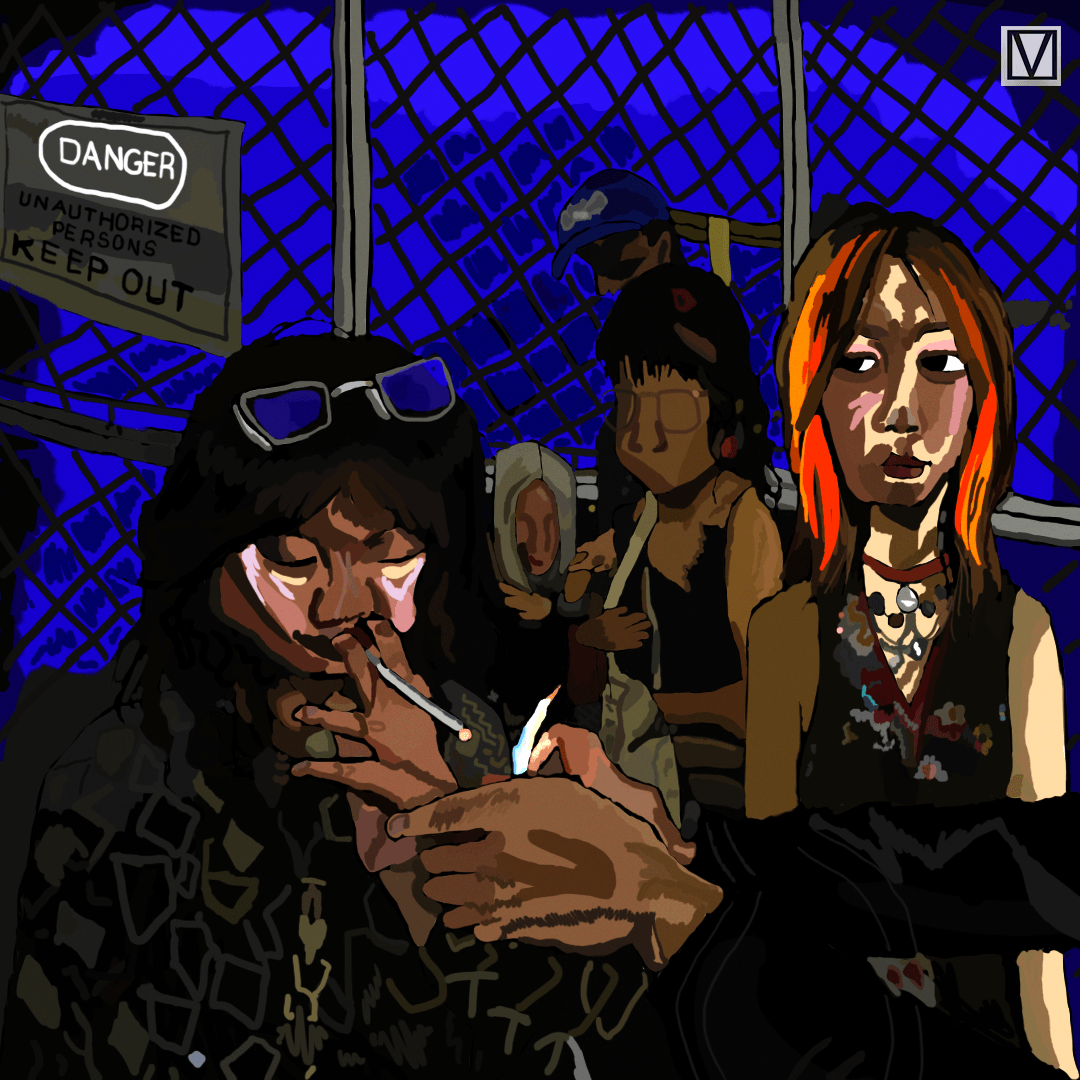 artmiguelangelo's tweet image. Title: WAITING FOR THE SHOW TO START
Medium: Digital Art