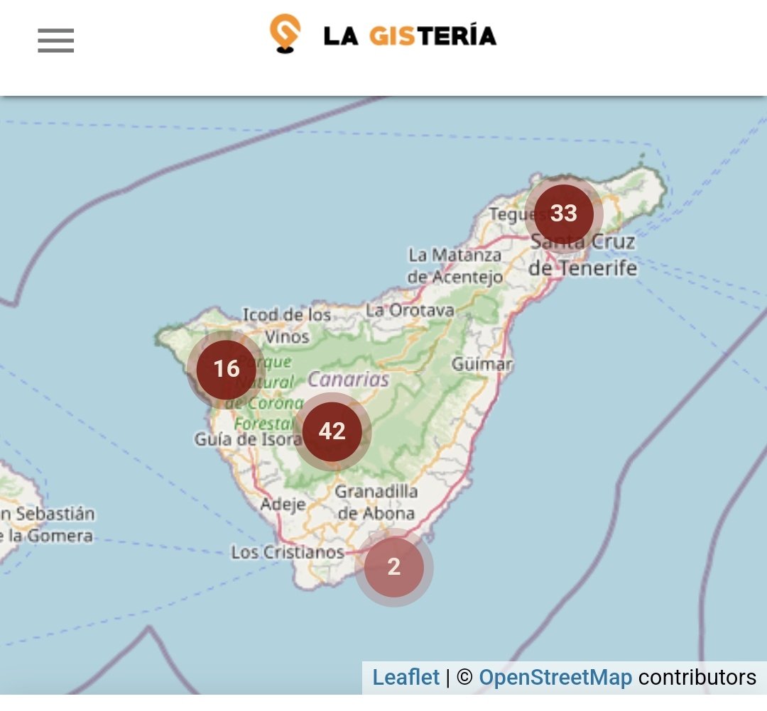 Según los datos de <a href="/la_GISteria/">La GIStería</a> estos han sido los rescates en Montaña ⛰️ durante 2024 en #Tenerife por zonas 👇 el #ParqueNacionaldelTeide se lleva el "premio gordo" 🙄