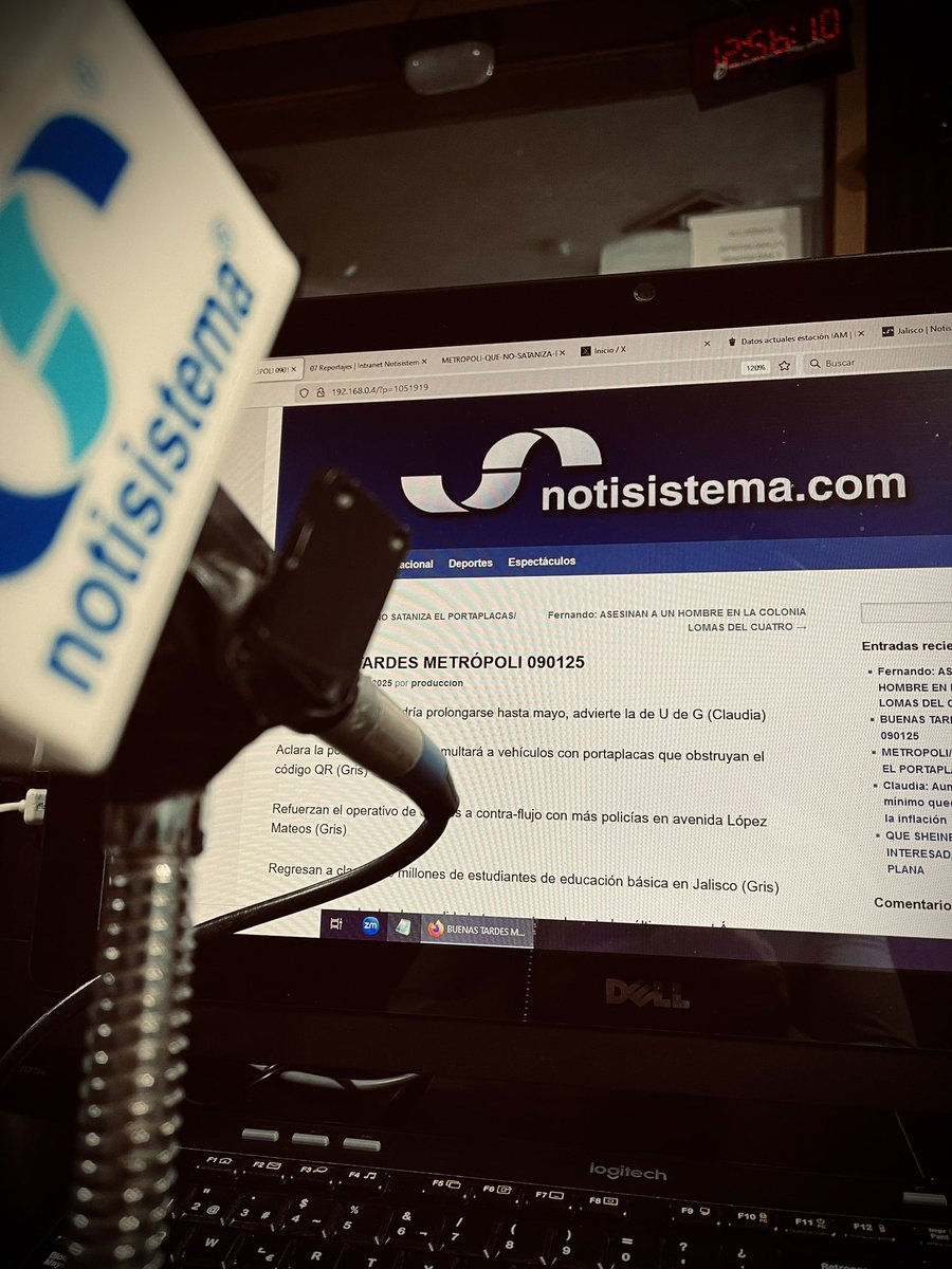 Hoy, en Buenas Tardes Metrópoli:

-La cuesta de enero podría llegar a mayo: U de G.

-Aclara la Policía Vial que solo multará a vehículos con portaplacas que obstruyan el código QR. 

Con estos y otros temas estamos #AlAire en el 1150 de AM y en notisistema.com