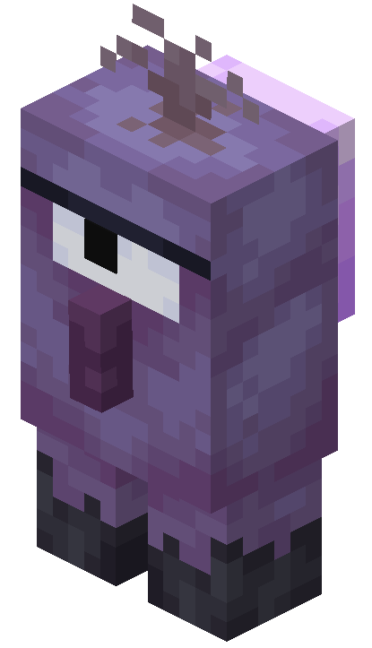 RedHor1zonz's tweet photo. @qwiznoes Alex's mobs is so dumb because you have this thing and a fucking squidward looking mushroom among us reference in the same mod https://t.co/wCZa0uJDBa