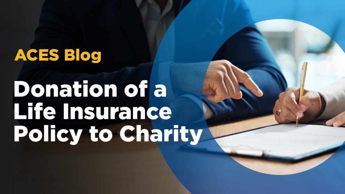 Read HUB's latest Advanced Case and Estate Solutions blog, 'Donation of a Life Insurance Policy to Charity' written by Glenn Stephens LL.B, TEP, FEA, Independent Consultant. ow.ly/sp3u50UCNf3 #HUBFinancial #LifeInsurance