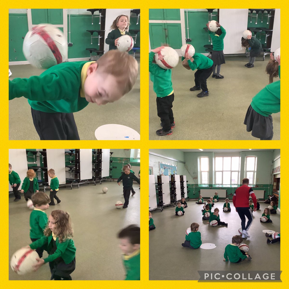 CC1 wedi mwynhau sesiwn bywiog llawn hwyl a sbri. Diolch 
⚽️  <a href="/FFootballfirst/">footballfirst</a> ⚽️