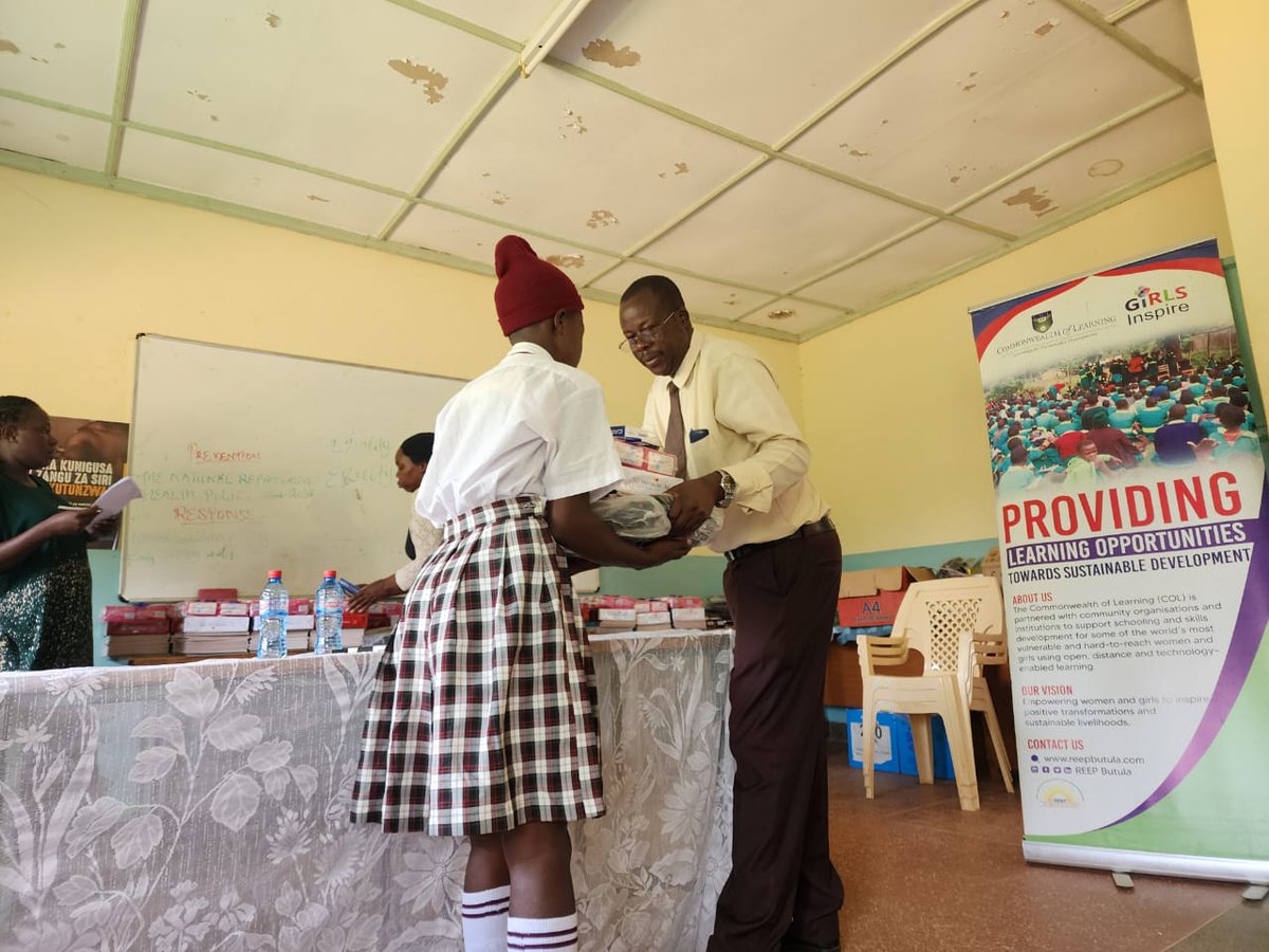 RButula's tweet photo. Back to school is here. REEP in partnership with the Common wealth of learning has been able to support retention and re enrollment of teenage mothers.
@COL4D https://t.co/jV6gQmkFSA