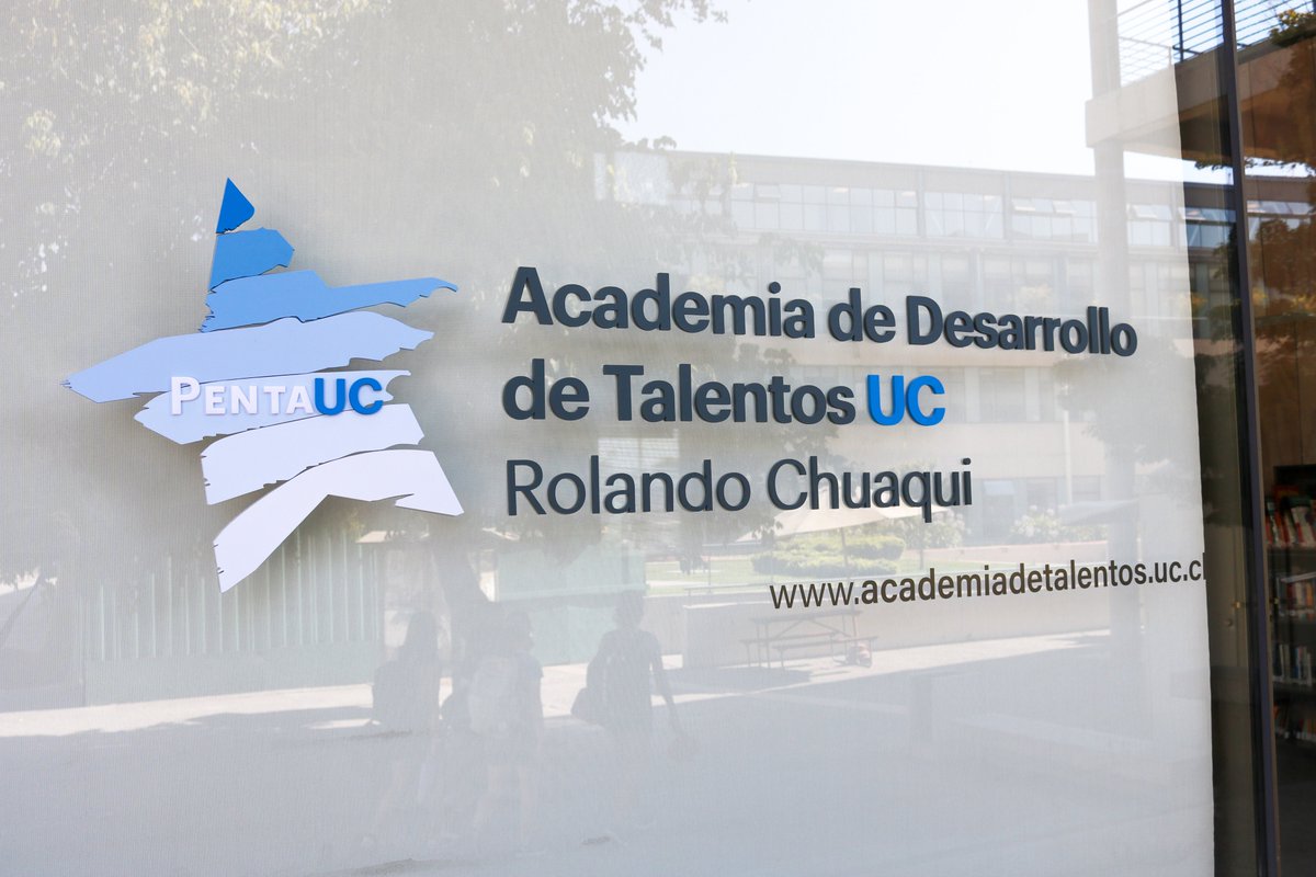 ucatolica's tweet photo. #PentaUC cambia de nombre: se inaugura la Academia de Desarrollo de Talentos Rolando Chuaqui.💙🎉 Este espacio alberga a los programas #CreaUC y @PentaUc, manteniendo vivo el legado del  matemático y filósofo chileno Rolando Chuaqui. Lee más en #VisionUC: https://t.co/U2PRijPLuq https://t.co/kd11oVUCW9