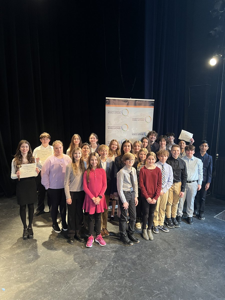 Nick Markijohn (@markijohnmms) on Twitter photo That’s a wrap! Mentor should be VERY proud of the hard work and achievements of this group of students. Well done <a href="/MentorMemorial/">Ericka Blackburn</a> & Shore!
<a href="/ComptonSS209/">Diane Compton</a> <a href="/CleWorldAffairs/">CCWA</a> <a href="/MrDwyerMentor/">Tommy Dwyer</a> <a href="/MentorModelUN/">Mentor High Model UN</a> That’s a wrap! Mentor should be VERY proud of the hard work and achievements of this group of students. Well done <a href="/MentorMemorial/">Ericka Blackburn</a> & Shore!
<a href="/ComptonSS209/">Diane Compton</a> <a href="/CleWorldAffairs/">CCWA</a> <a href="/MrDwyerMentor/">Tommy Dwyer</a> <a href="/MentorModelUN/">Mentor High Model UN</a>