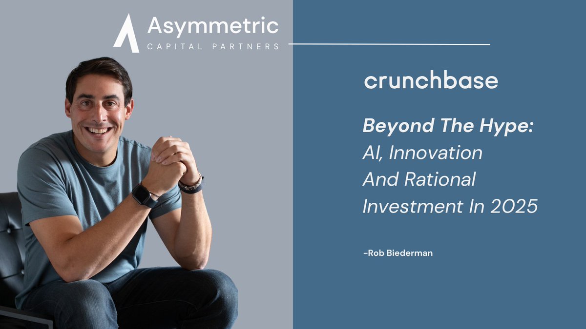 Asymmetric (@asymmetric_vc) on Twitter photo <a href="/BiedermanRob/">Rob Biederman</a> 's latest article with <a href="/crunchbase/">crunchbase</a> covers why he and the Asymmetric team are optimistic about growth and innovation in 2025.
Read more here: news.crunchbase.com/ai/prediction-…
#venturecapitaltrends #asymmetriccapitalpartners <a href="/BiedermanRob/">Rob Biederman</a> 's latest article with <a href="/crunchbase/">crunchbase</a> covers why he and the Asymmetric team are optimistic about growth and innovation in 2025.
Read more here: news.crunchbase.com/ai/prediction-…
#venturecapitaltrends #asymmetriccapitalpartners