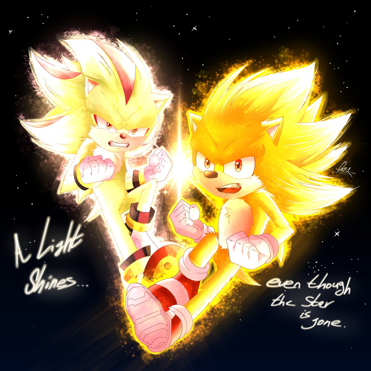 OnyxVoyd's tweet image. The Light of a new Tomorrow
#SonicMovie3