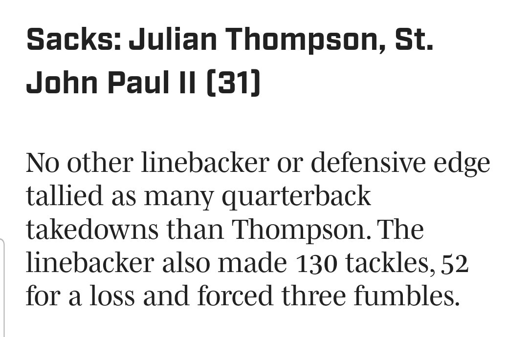 Julian Thompson (@juthompson2025) on Twitter photo Thank you <a href="/SBLiveFL/">Florida High School On SI</a> for the article and shoutout! Coaches, I am still looking for my future home! <a href="/HCWillieSimmons/">Coach Willie Simmons</a>
<a href="/CoachHarv_/">Evan Harvey</a> <a href="/coachcdjackson/">Charlie Jackson</a> @Coachchance_usm <a href="/hvo_o/">Hiram Velez</a> <a href="/CoachBBognar/">Brendan Bognar</a> <a href="/CoachBamHardmon/">Coach Bam Hardmon</a> <a href="/Coach2Bless/">Devin Rispress</a> <a href="/coach_grinde/">James Grinde, M.Ed.</a> <a href="/Coach_Hammock/">TyQuan Hammock</a> <a href="/CoachRoc/">Roc Bellantoni</a> <a href="/Coach_JLove/">JLove</a> <a href="/Coach_KCH/">Kyle Cerge-Henderson</a> Thank you <a href="/SBLiveFL/">Florida High School On SI</a> for the article and shoutout! Coaches, I am still looking for my future home! <a href="/HCWillieSimmons/">Coach Willie Simmons</a>
<a href="/CoachHarv_/">Evan Harvey</a> <a href="/coachcdjackson/">Charlie Jackson</a> @Coachchance_usm <a href="/hvo_o/">Hiram Velez</a> <a href="/CoachBBognar/">Brendan Bognar</a> <a href="/CoachBamHardmon/">Coach Bam Hardmon</a> <a href="/Coach2Bless/">Devin Rispress</a> <a href="/coach_grinde/">James Grinde, M.Ed.</a> <a href="/Coach_Hammock/">TyQuan Hammock</a> <a href="/CoachRoc/">Roc Bellantoni</a> <a href="/Coach_JLove/">JLove</a> <a href="/Coach_KCH/">Kyle Cerge-Henderson</a>