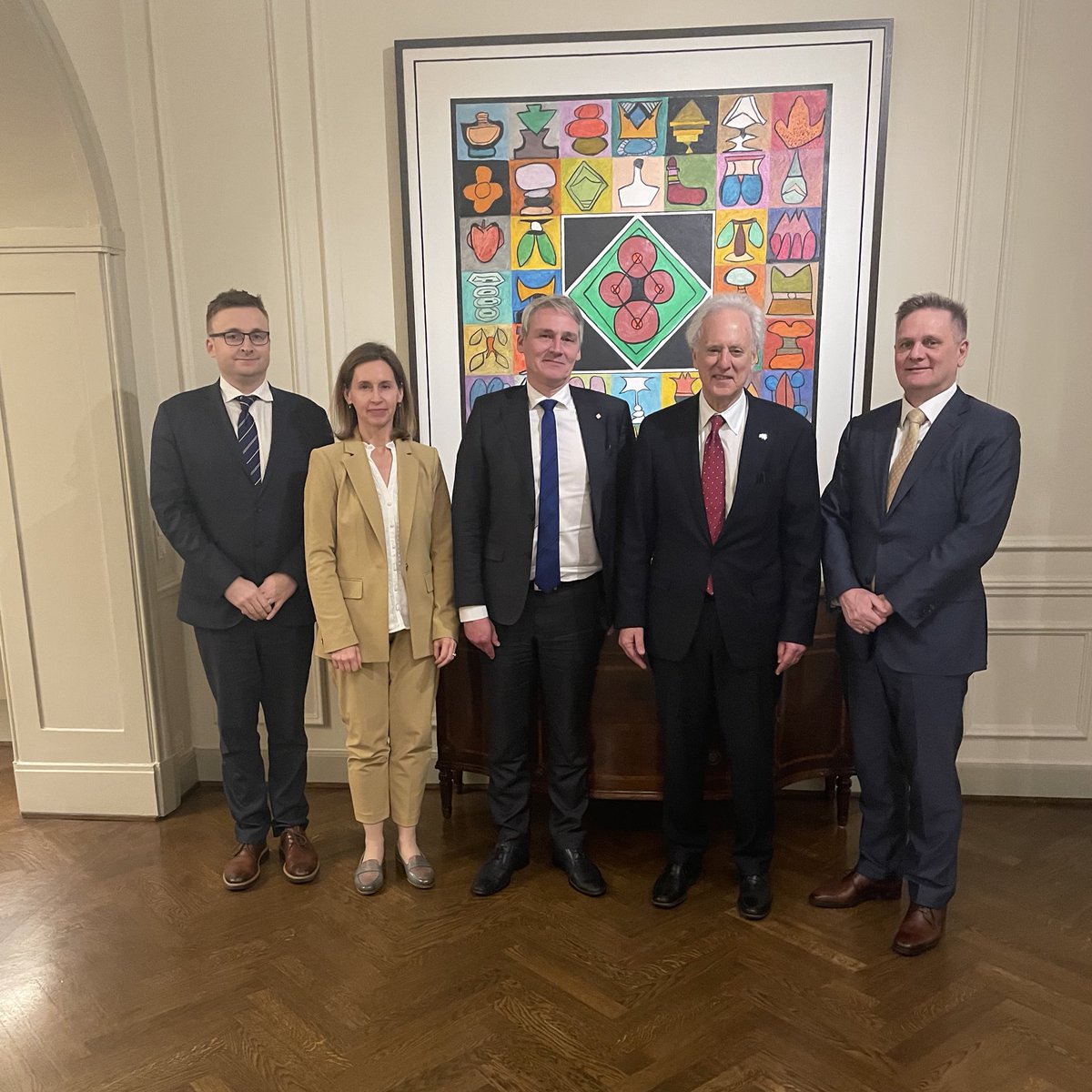 Good to meet with Faroese Foreign Minister Hoydal this afternoon and discuss how 🇺🇸 and 🇫🇴 can continue to partner on shared interests.