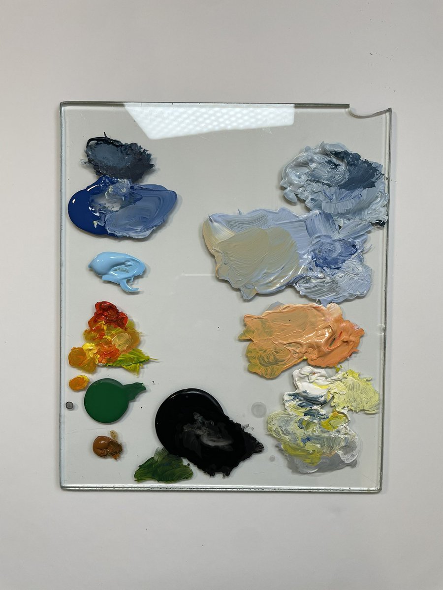 الباليت                         اللوحة