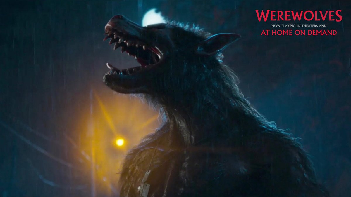 Beware. 🐺🌕 Watch #WerewolvesMovie at home on demand! Available to rent or buy now: werewolvesmovie.com