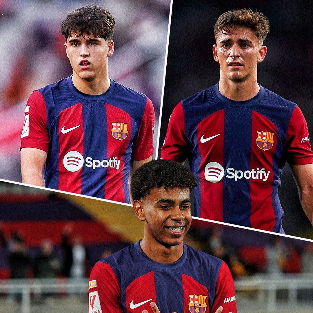 Pedri, Gavi, Lamine Yamal, Pau Cubarsí, Marc Casadó y Fermín López tenían pensado no acudir a la llamada de la selección española si no se conseguía la inscripción de Dani Olmo. Los internacionales del Barça se volcaron al máximo con su compañero de club. #FCBarcelona