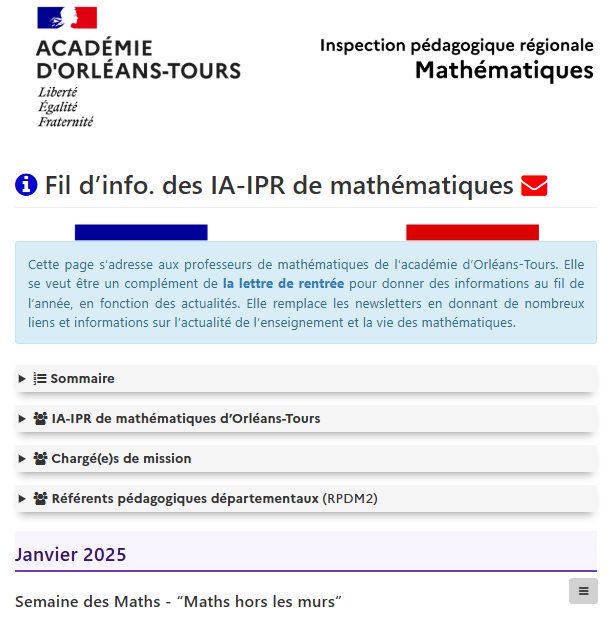 VPantaloni's tweet photo. Consultez le fil info de @maths_ot 
https://t.co/YyAqlctSPe
Mise à jour de début janvier. 
📅Prochain Rdvm didactique sur "les activités de première rencontre" le 22 jan. https://t.co/4IE6uJ8nI8