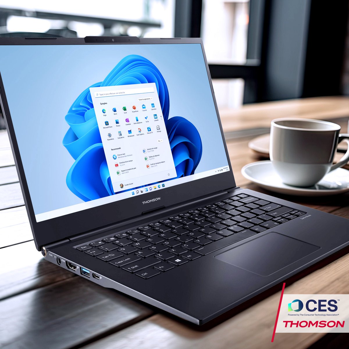 Thomson_FRA's tweet photo. Exposés au #CES2025, les ordinateur ultralégers #Zettabook de Thomson intègrent un processeur #IntelCore Ultra de 2nd GEN. Conçus pour les tâches lourdes et celles qui utilisent l’IA, ils sont prêts pour un usage intensif au quotidien ! 💻💪🪶

#ThomsonComputing #ThomsonOrdinateurs