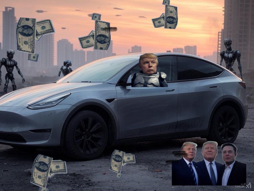 1BabyElonTrump's tweet photo. Secure your Tokens and let's get rich together. Baby Elontrump already has his Tesla. And you ?💰💰💰💰🚀🚀🚀🚀🚀 https://t.co/XE2wLHfP6o