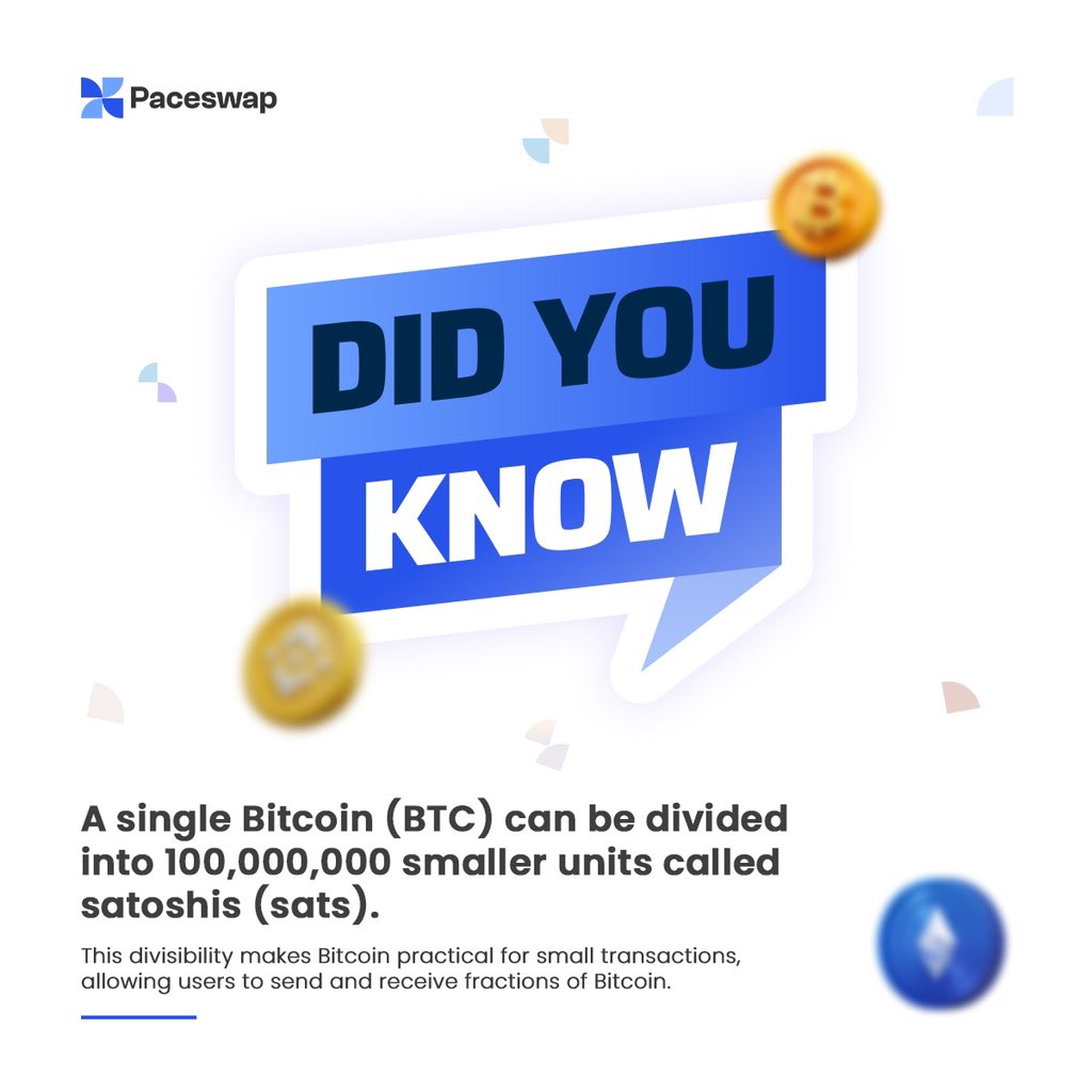 paceswap's tweet image. Ever wondered if you knew? Or maybe you didn’t... 🤔 #DidYouKnow #PaceSwap #LearnMore”