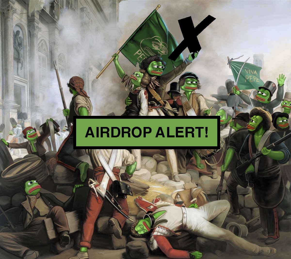 🚨 Airdrop Alert! 🚨

5 billion  $PEPE #XRPL community #airdrop.

To be eligible:
1. Like &amp; Retweet   
2. Tag frens and post your XRPL address below.

Trustline: bit.ly/3UHe16R
Buy $PEPE: bit.ly/41wwHIo   

$XRP #XRPHolders #XRPCommunity #Ripple #XRPArmy $SOLO