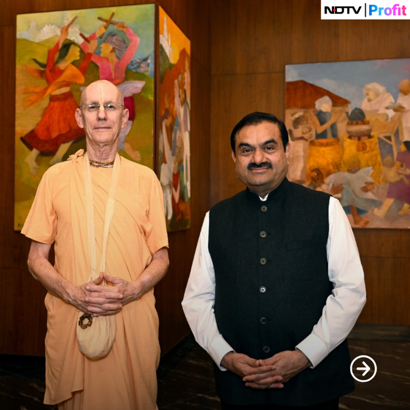 NDTVProfitAlpha's tweet photo. #AdaniGroup joins hands with #ISKCON to provide 'Mahaprasad Seva' at #MahaKumbhMela.

Read: https://t.co/jvbbvB4FBM