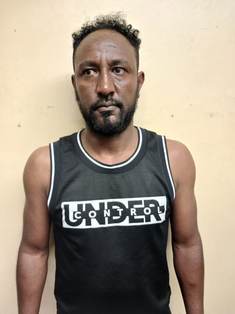 RushNews5's tweet photo. BREAKING NEWS 

Two Illegal Foreign Somalian nationals,Yirgalem Gebremichael Melese (42) and Daniel Thegabu Weldekidan(42), appeared in the Aliwal North Magistrate’s Court on the 8 January 2025, after being arrested for possession of Drugs ,unlicensed firearm, ammunition

This comes after a tip-off, a joint police operation conducted a search at their residence in Zwelitsha, Aliwal North, on 7 January 2025. 

The case has been postponed to 24 January 2025, for an interpreter, with both suspects remaining in custody.

#RushNews #MatricResults Ndlozi Malema Floyd Resign RIP Doc Los Angeles Hammanskral Pirates Maswanganyi Kaizer Chiefs Zuma