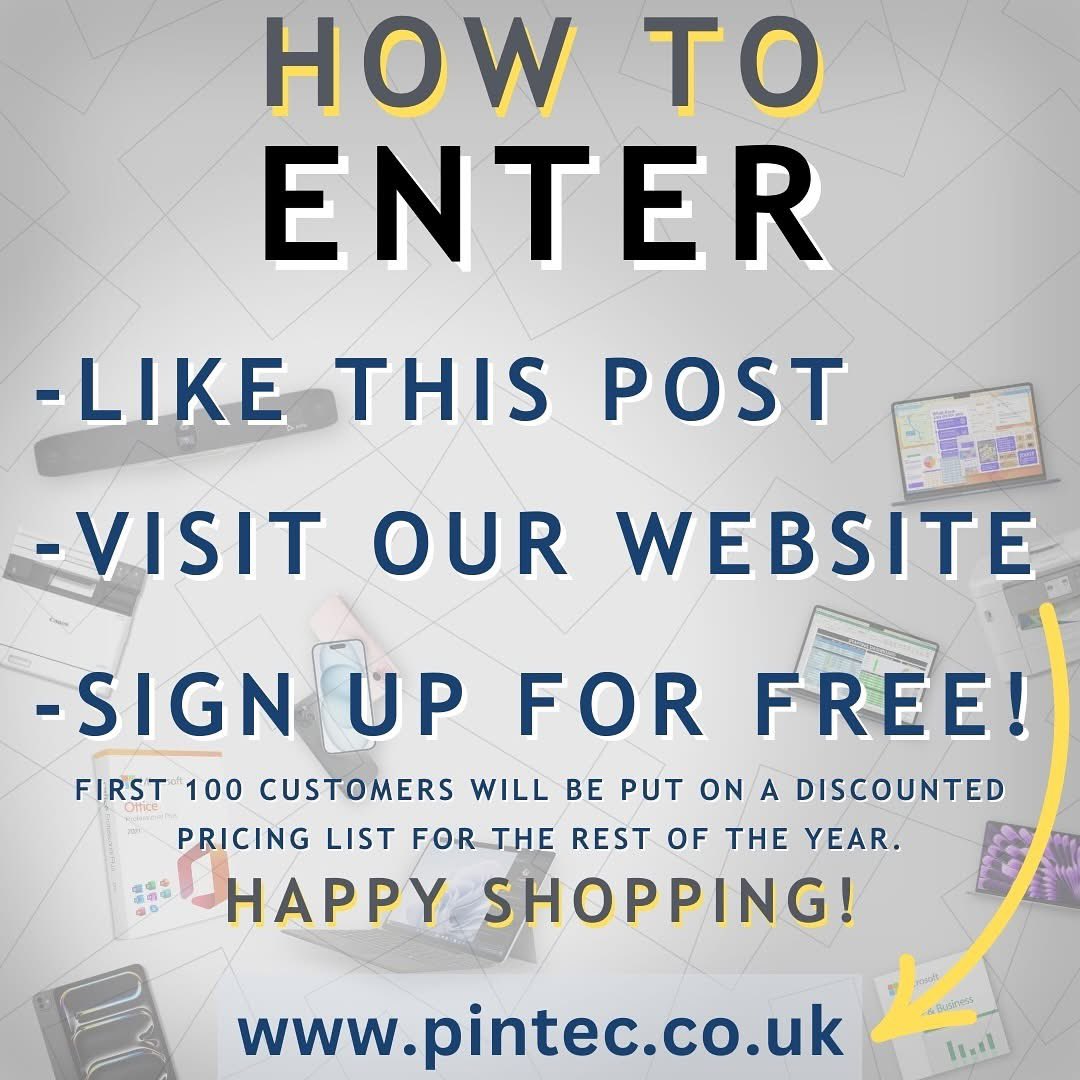 Pintec_UK's tweet photo. 🎉 Giveaway Alert! 🎉 Be one of the first 100 to sign up and get an EXTRA 2% OFF everything in our store for a WHOLE YEAR! 🛍️💸 Here’s how:

1. Like this post
2. Visit our website (https://t.co/YO1nZTLkYp)
3. Sign up for FREE

#NorthWalesSocial #NWalesHour #Giveaway #Pintec https://t.co/dfz1dXz1su