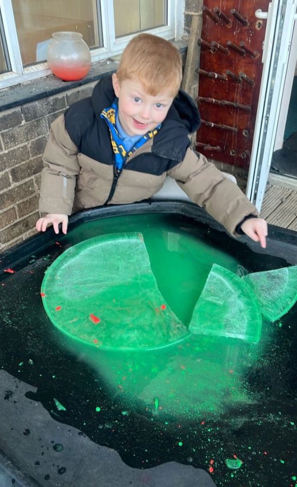 GCPSReception's tweet image. Today in Thinking Thursday we have been exploring ice and water. @GreenfieldsCPS