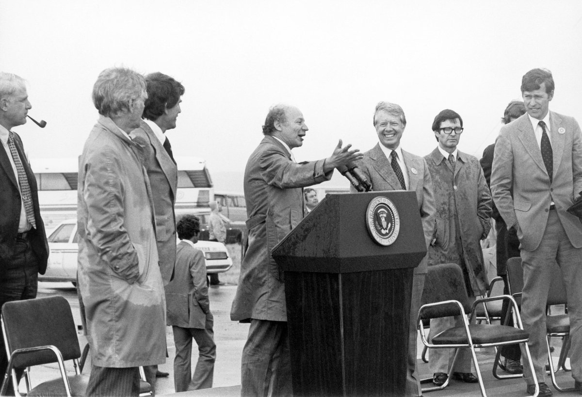 The NREL community honors the legacy of former President Jimmy Carter. The lab owes a considerable debt to Carter. NREL was originally known as the Solar Energy Research Institute, which was founded by the Carter administration in 1977. bit.ly/3W2Sl74