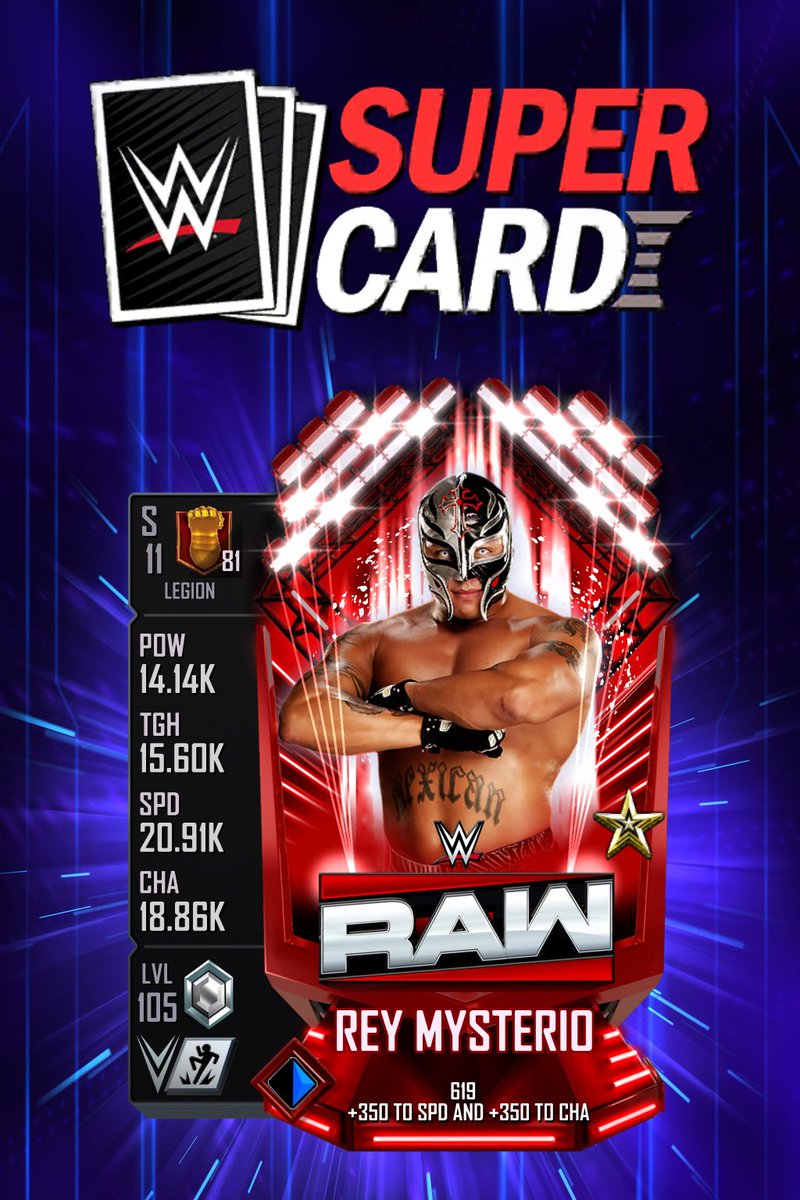 Pro! Check out my Superstar in WWE SuperCard! WWESUPERCARD.COM @wwesupercard #wwesupercard