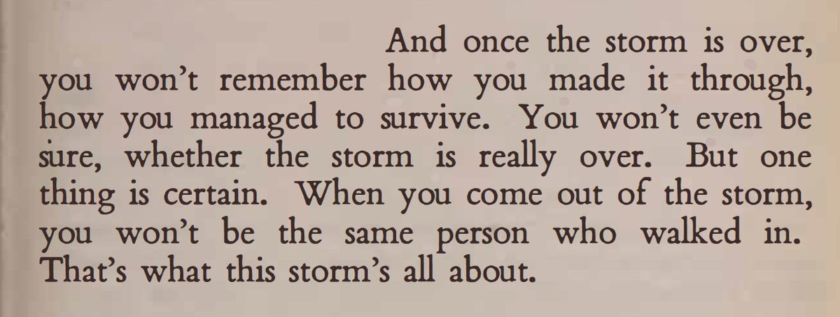 DylanoA4's tweet photo. — Haruki Murakami, Kafka on the Shore https://t.co/u0iFRYC7ph