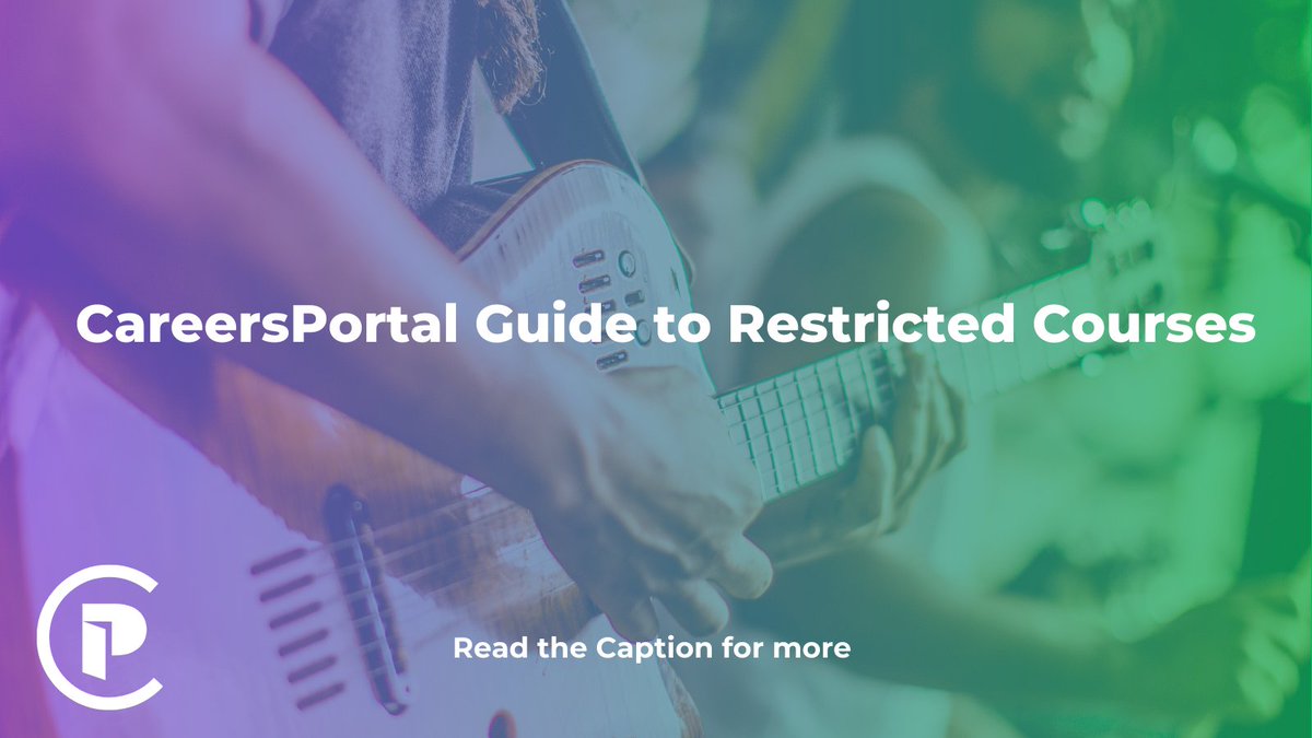 Restricted Courses - all you need to know about applying! 🎤🎭👨‍⚕️👩‍⚕️ Portfolios, Auditions or Interviews? All the additional entry requirement information in one place:✨🔗ow.ly/6VyN50UBgQH

#CAO #RestrictedCourses #CAOCourses