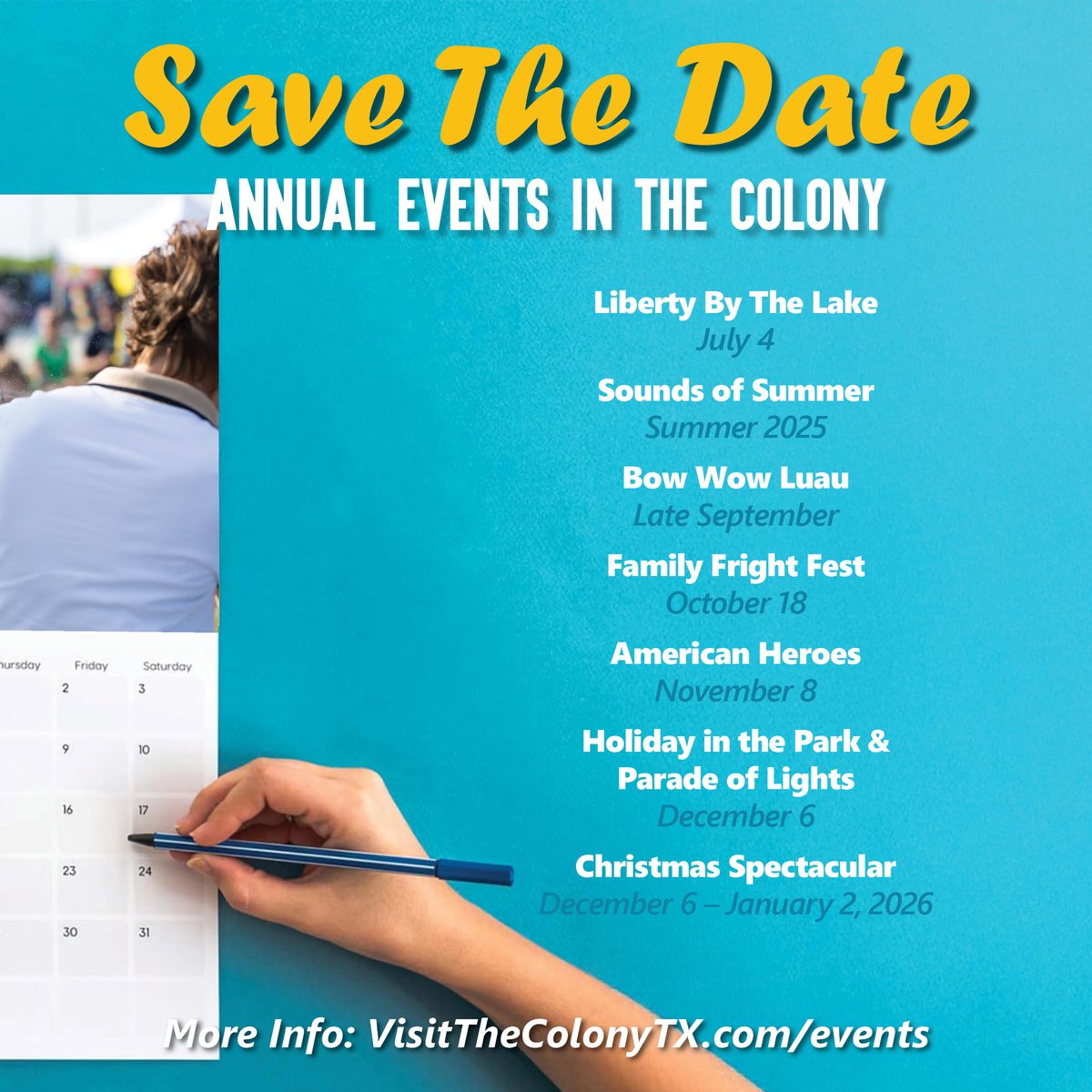 VisitTheColonyTX.com tweet media