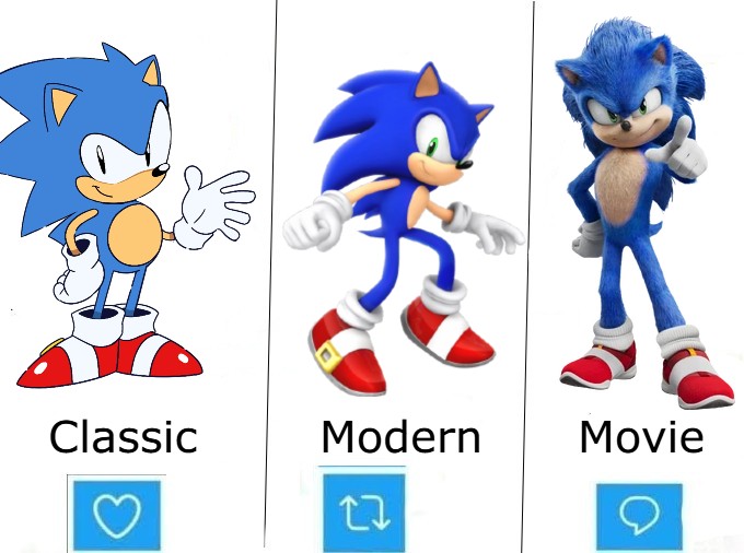 arkclaimer's tweet photo. what is your favorite Sonic design? https://t.co/8vcsmUgmlS
