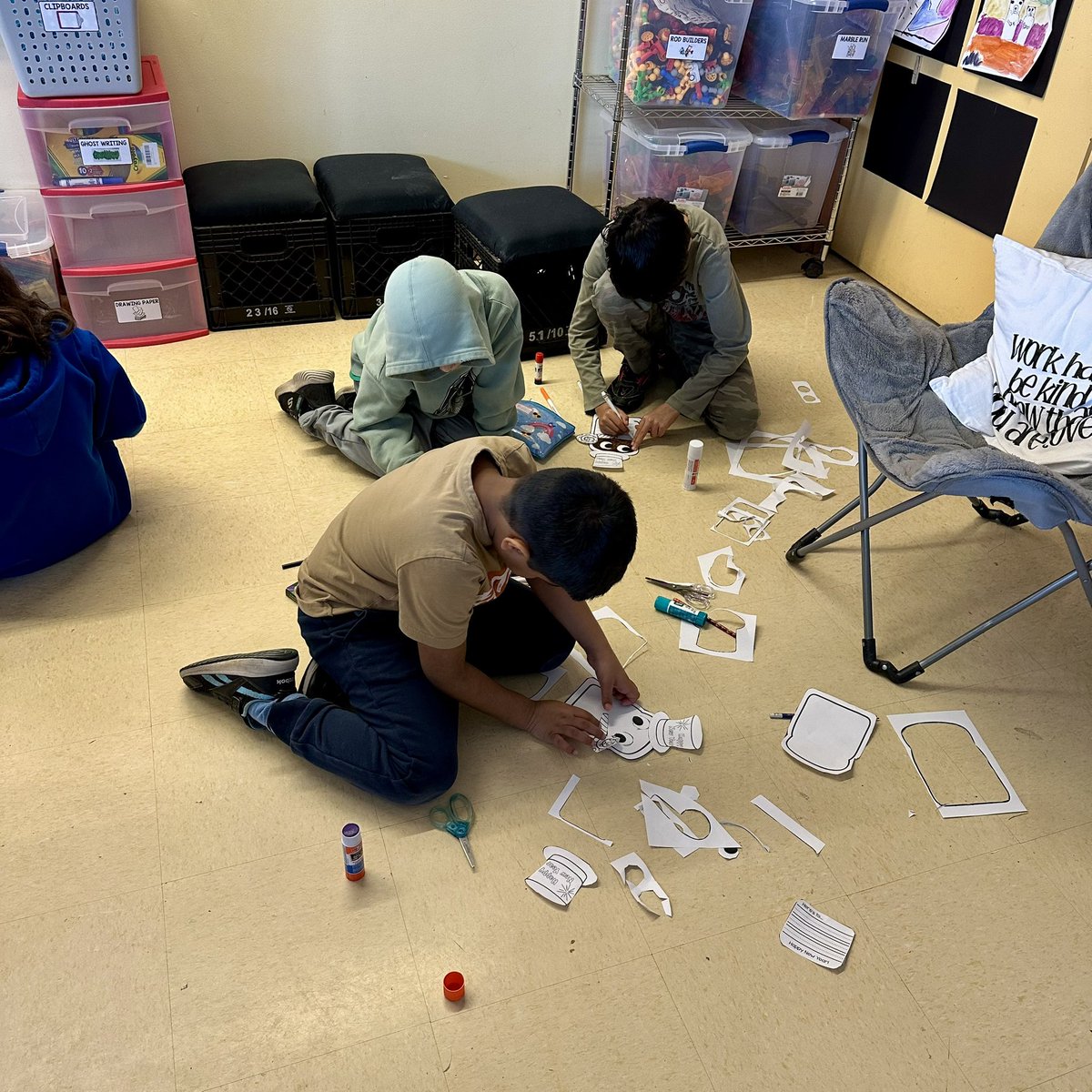 Making New Year’s toasts with our cross-age buddies <a href="/MsASharpe/">Ms. Sharpe</a> <a href="/BedfordSouth/">Bedford South School</a>