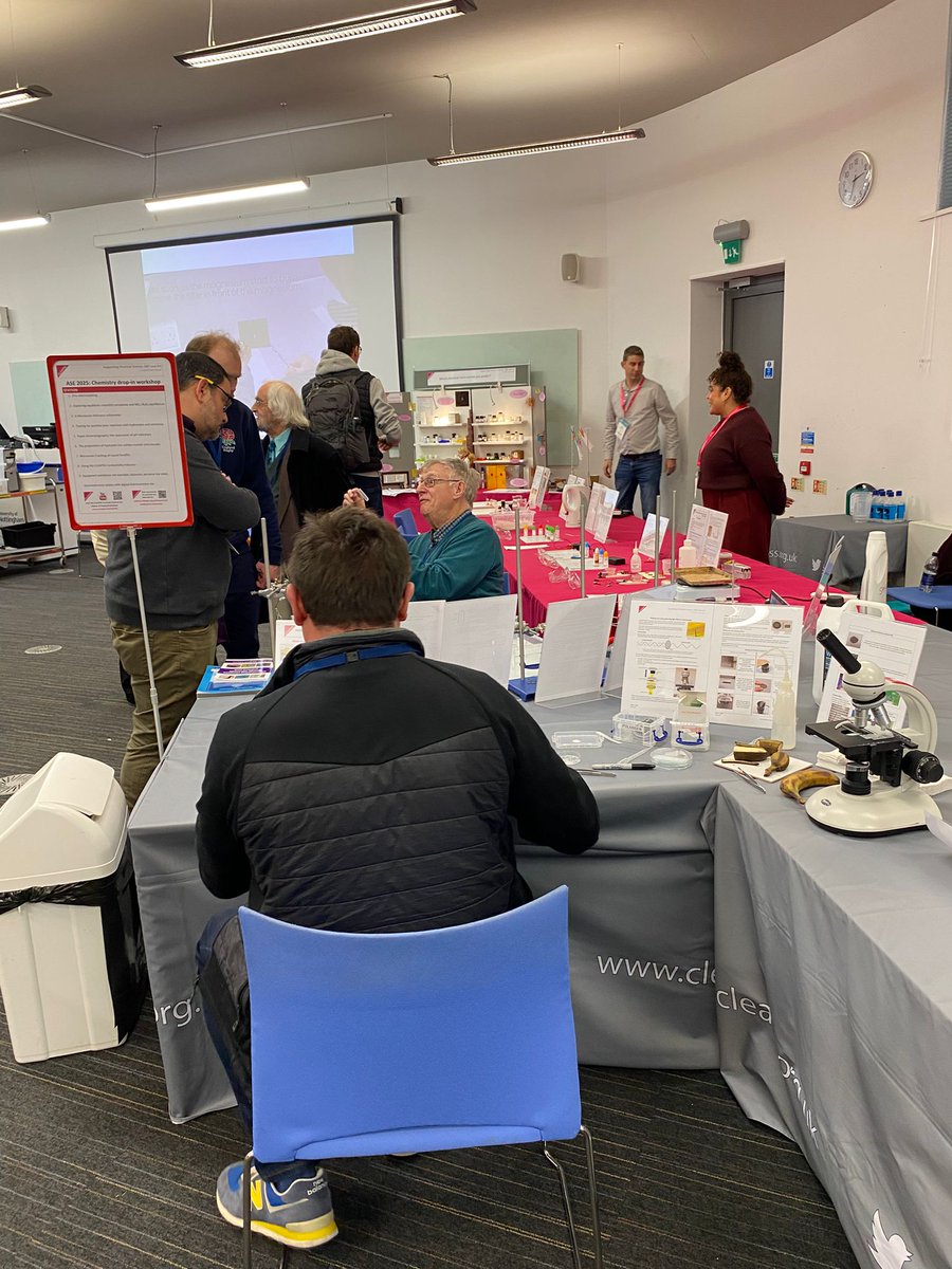 🔧 We’re at the CLEAPSS Drop-In Workshop!  The perfect opportunity to get hands-on, create equipment, and try out the latest CLEAPSS practical's. It’s been amazing seeing everyone’s creativity and enthusiasm in action!  Share your creations and experiences with #ASEConf2025