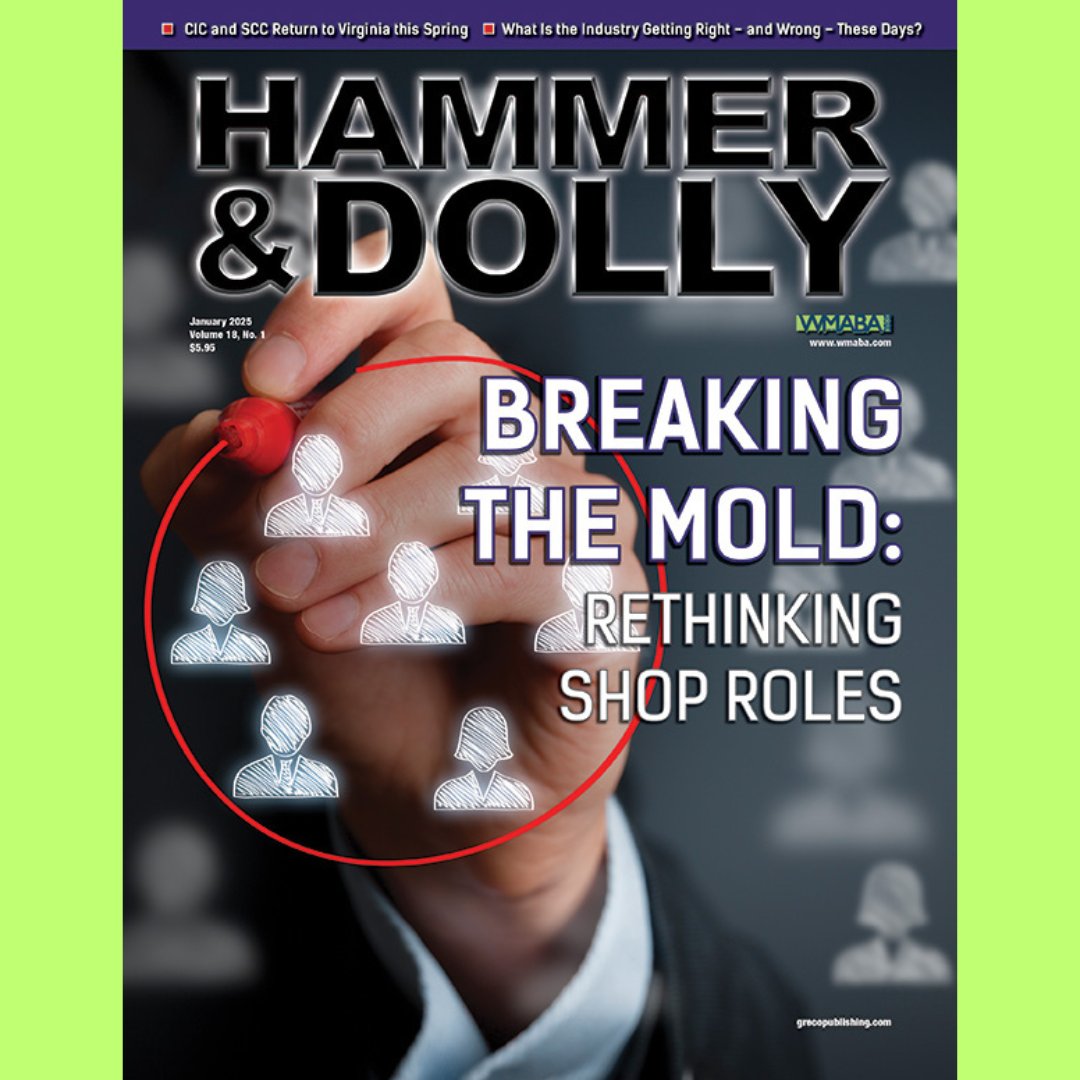 grecopublishing's tweet image. The January issue of Hammer &amp;amp; Dolly includes a feature on rethinking body shop roles, details about WMABA’s Southeast Collision Conference participation and much more! grecopublishing.com/hammer-and-dol… #hammeranddolly #autobody #collisiontech #grecopublishing