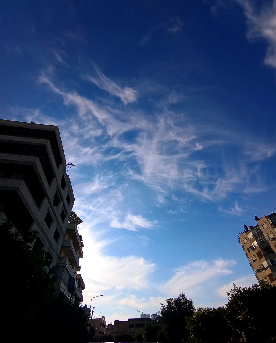 السما مجدداً🩵☁️