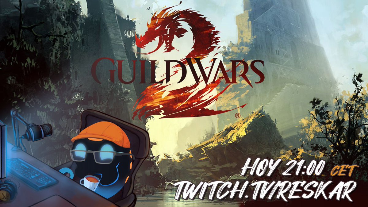 Hoy Pve de chill mientras resolvemos dudas y charlamos de videojuegos o lo que surja.

🎮 Guild Wars 2
🕰️ 21:00 CET
📡 Twitch.tv/reskar
📡 youtube.com/Reskarrakser

Nos vemos con un #Téenelabismo #twitch #stream #chill #GW2 #Gw2jw #GW2JanthirWilds