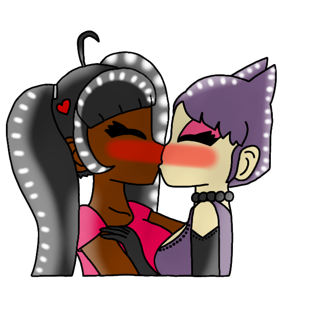ObjectShowBloke's tweet photo. Purrloin and Remote's mouth kiss 😺😈🦋🐰🖲️✨💜💚💛💗🩶❤️🖤💋📿
#Girlfriends #CatGirl #Lesbians #MouthKiss #DigitalArt #Purrloin #Remote #Gijinkas #HumanArt #Pokèmon #BattleForDreamIsland #CrossoverArt #PNGArt #Yuri #ArtRequestDone #Purrloinverse #Shipping #AUArt #2Girlfriends https://t.co/RJ24Tw8oei