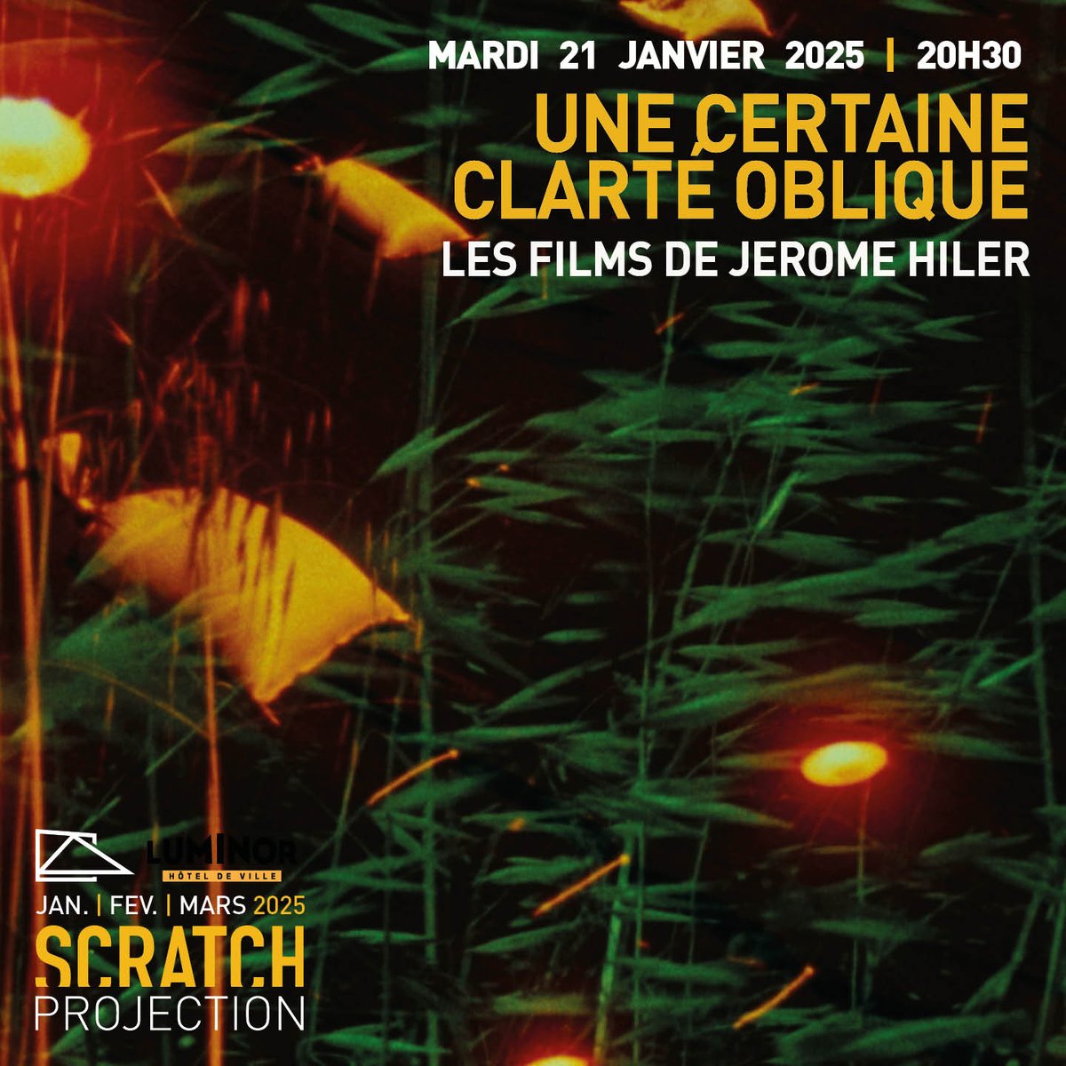Light Cone (@light_cone) on Twitter photo Découvrez le travail de Jerome Hiler dans notre prochaine séance Scratch !
Le 21 janvier <a href="/LuminorHDV/">LUMINOR Hôtel de Ville</a>
lightcone.org/fr/news-888-un… Découvrez le travail de Jerome Hiler dans notre prochaine séance Scratch !
Le 21 janvier <a href="/LuminorHDV/">LUMINOR Hôtel de Ville</a>
lightcone.org/fr/news-888-un…