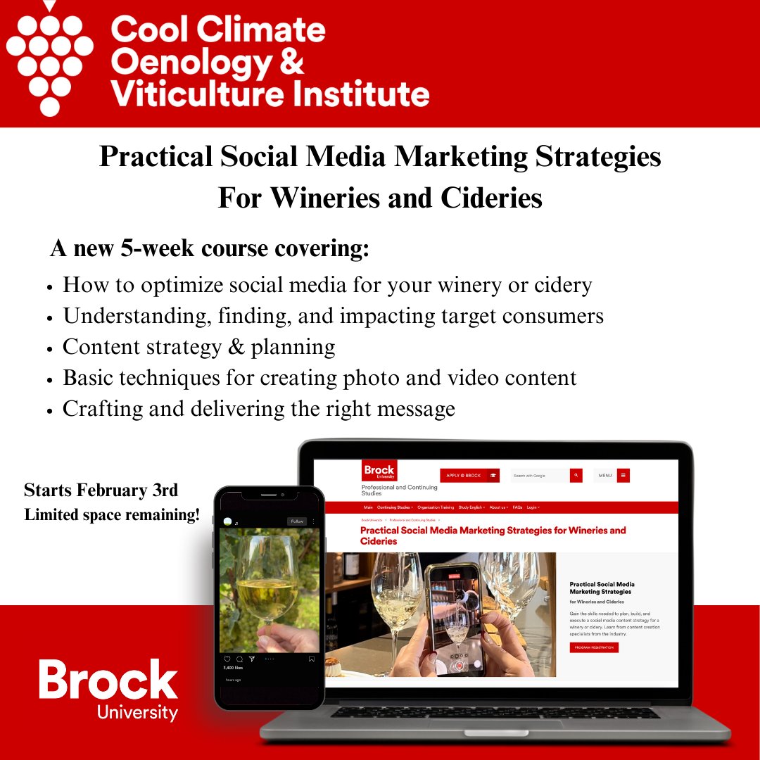 Practical Social Media Marketing Strategies for Wineries and Cideries - REGISTER NOW!
loom.ly/kkxUPz0