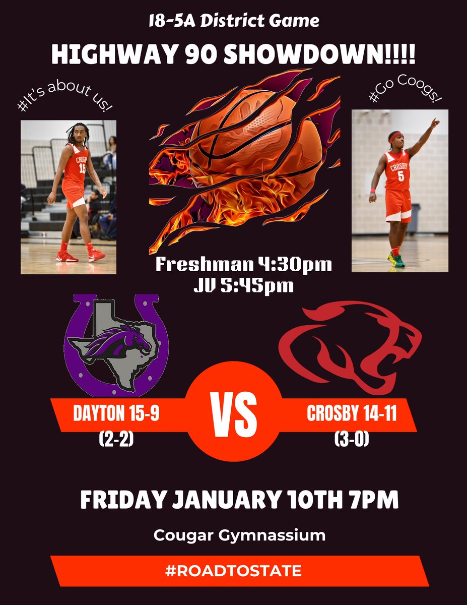 It's Up!!!! Rivalry Game! Tomorrow!