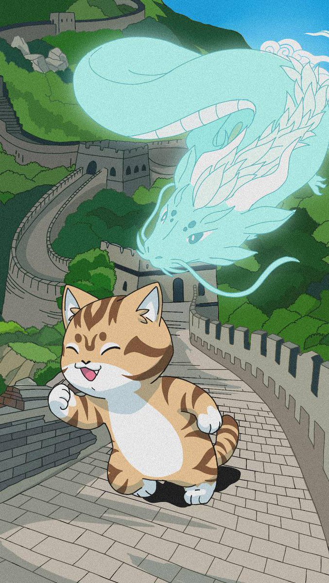 LUXBANX's tweet image. Gm $LIHUA FAM silly cats got the bag as we ride with the dragon #xrplmemecoins on the rise