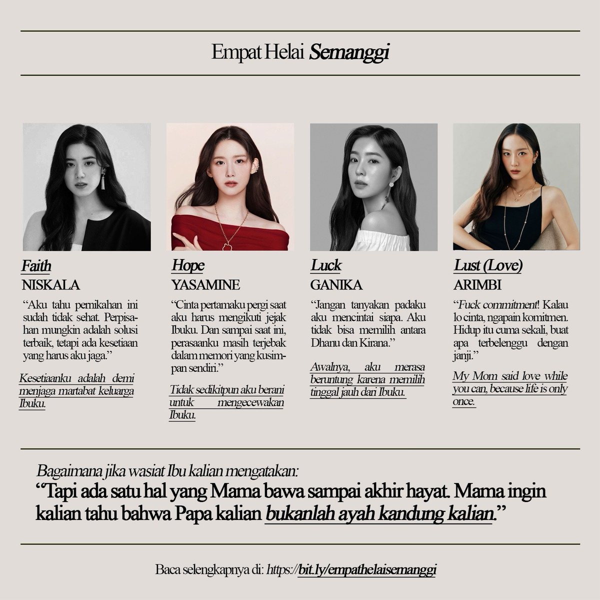 deCrouseclair's tweet image. ㅤㅤ
ㅤㅤ
𝗱'𝗲𝘁𝗼𝗶𝗹𝗲. ㅤ⦙ ㅤ[ONE REPOST WILL HIGHLY BE APPRECIATED.] — Giving it a shot to find the relations to add more depth to the family story. If you're curious about a character who's not colored yet, click this link to learn more: bit.ly/empathelaisema… 
ㅤ
ㅤ