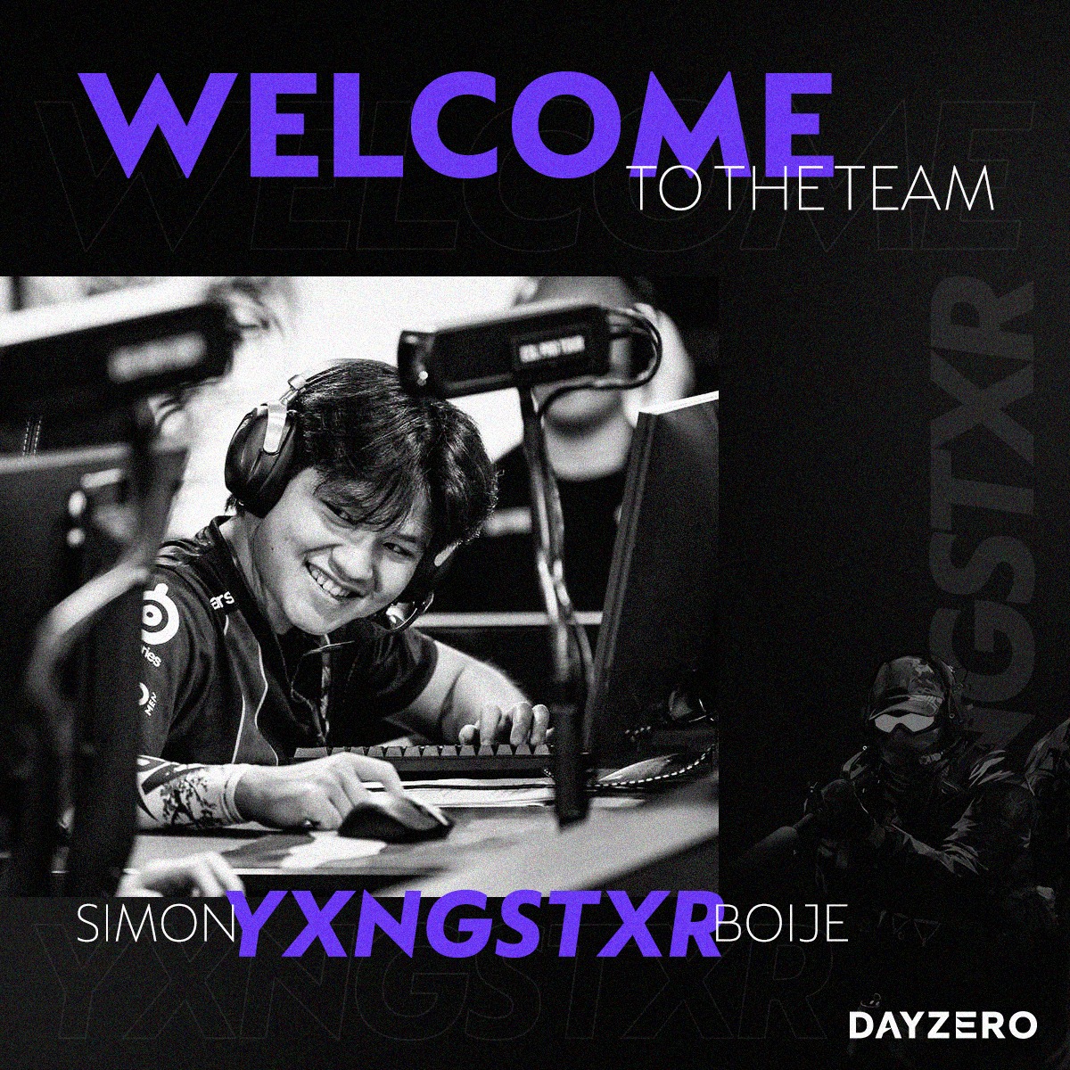 Welcome <a href="/yxngstxr10/">yxngstxr</a> to DayZero 👐

The 20 year old Swede joins us after a breakthrough year with Sangal Esports.

Here's to more clutches than Insta stories this year! 🇸🇪