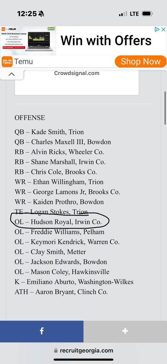 Hudson (@hudson_royall) on Twitter photo Blessed to receive recruit Georgia all state offensive line🙏<a href="/BerryFootball/">Berry Football</a> <a href="/CoachJohnSikora/">John Sikora</a> <a href="/coachLong95/">Jimmy Long</a> <a href="/RecruitGeorgia/">Recruit Georgia</a> <a href="/ExpoRecruits/">Expo Recruits</a> <a href="/Abaskerville_7/">Coach Baskerville</a> <a href="/CoachThurn/">James Thurn</a> <a href="/CoachSafford/">Darius Safford</a> <a href="/CoachGaryBass/">Gary Bass</a> Blessed to receive recruit Georgia all state offensive line🙏<a href="/BerryFootball/">Berry Football</a> <a href="/CoachJohnSikora/">John Sikora</a> <a href="/coachLong95/">Jimmy Long</a> <a href="/RecruitGeorgia/">Recruit Georgia</a> <a href="/ExpoRecruits/">Expo Recruits</a> <a href="/Abaskerville_7/">Coach Baskerville</a> <a href="/CoachThurn/">James Thurn</a> <a href="/CoachSafford/">Darius Safford</a> <a href="/CoachGaryBass/">Gary Bass</a>