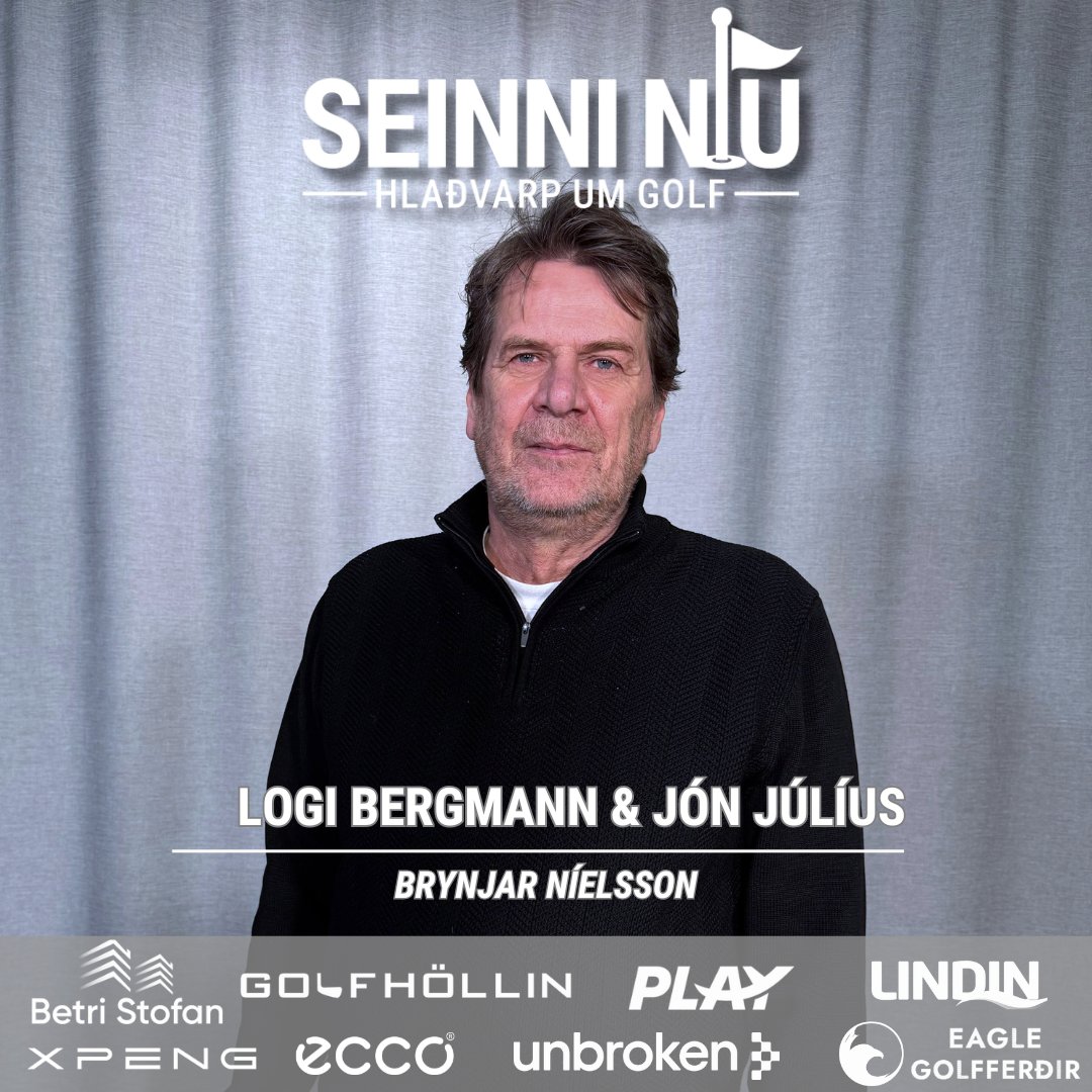 Jón Júlíus Karlsson (@jonjkarlsson) on Twitter photo Golf & pólitík var allsráðandi umræðuefni þegar <a href="/BrynjarNielsson/">Brynjar Níelsson</a> kom í heimsókn í hljóðver Seinni níu. Aldrei þessu vant þá var <a href="/logibergmann/">Logi Bergmann</a> á landinu.
Lofa miklum léttleika í þessum þætti⛳️
open.spotify.com/episode/5cycuI… Golf & pólitík var allsráðandi umræðuefni þegar <a href="/BrynjarNielsson/">Brynjar Níelsson</a> kom í heimsókn í hljóðver Seinni níu. Aldrei þessu vant þá var <a href="/logibergmann/">Logi Bergmann</a> á landinu.
Lofa miklum léttleika í þessum þætti⛳️
open.spotify.com/episode/5cycuI…