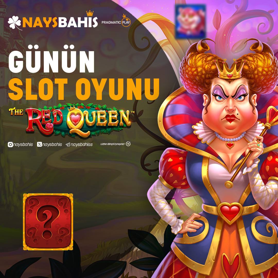 👩‍🦰GÜNÜN SLOT OYUNU👩‍🦰
🧝‍♀️THE RED QUEEN🧝‍♀️
🎁İlk Yatırıma %100 Hoşgeldin Bonusu,Her Yatırıma %35 Ek Bonus🎁

naysbahis204.com

#nayslakazan #gununoyunu #theredqueen #pragmaticplay #kesfet #Trending