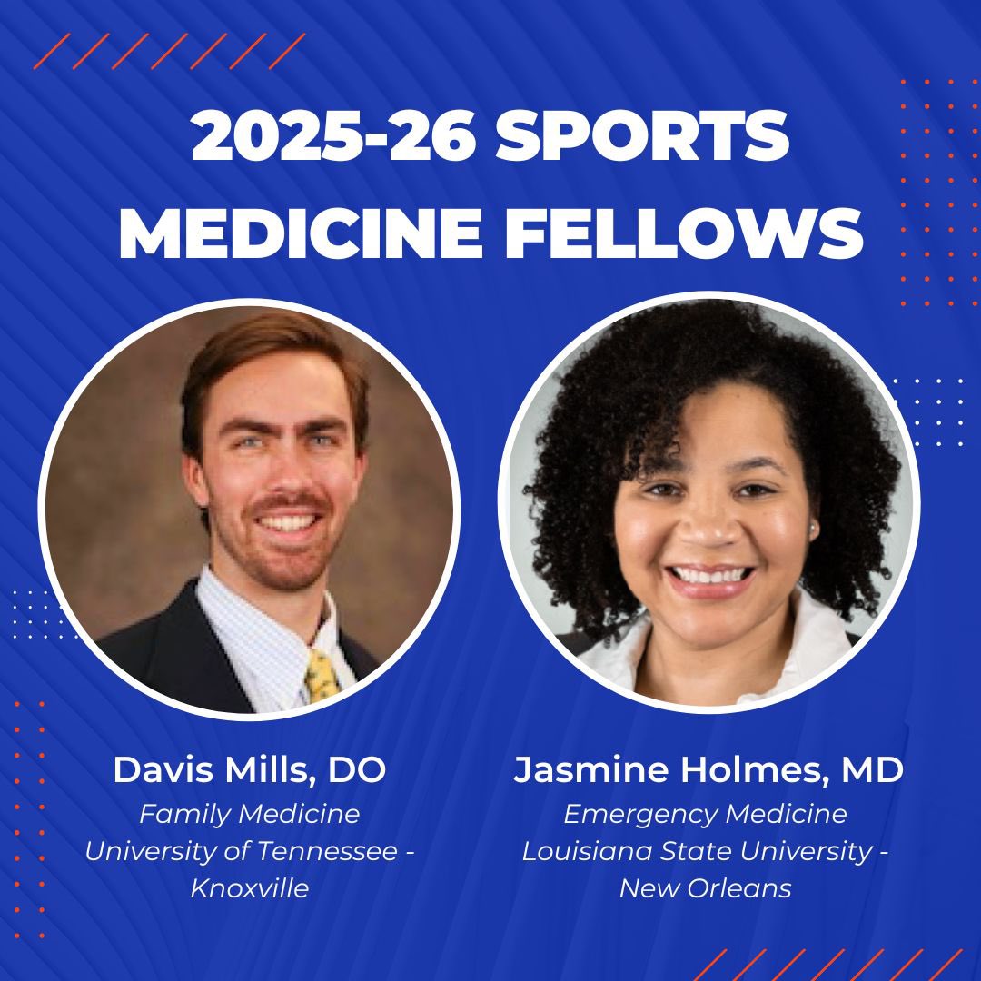We are happy to announce our 2025-26 fellows, Drs. Mills and Holmes! Our team is excited to have these amazing physicians join us at <a href="/UF/">FLORIDA</a> 

Congratulations!