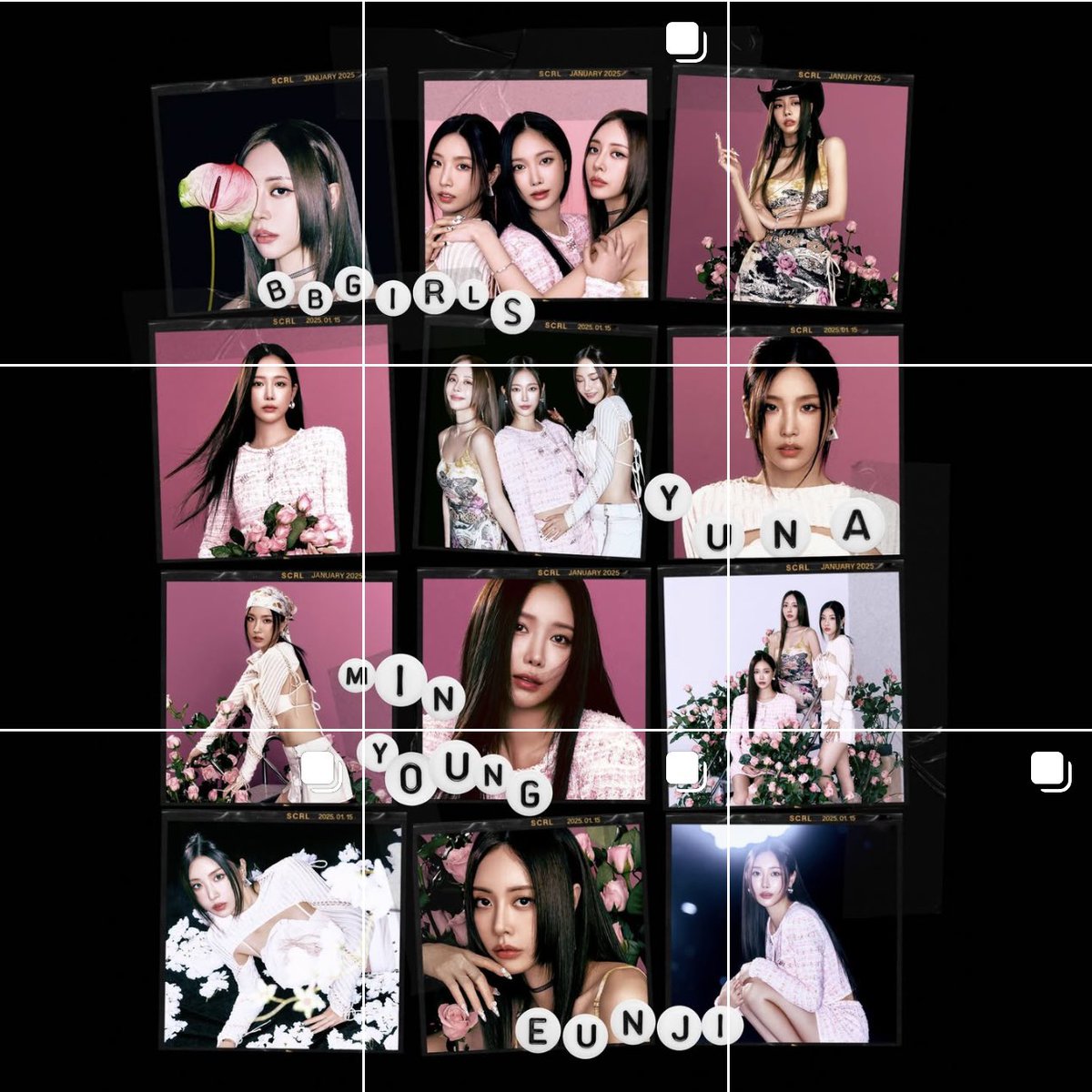 公式インスタも動いた良かった...🥹🩷🖤
#브브걸 #BBGIRLS #LOVE2