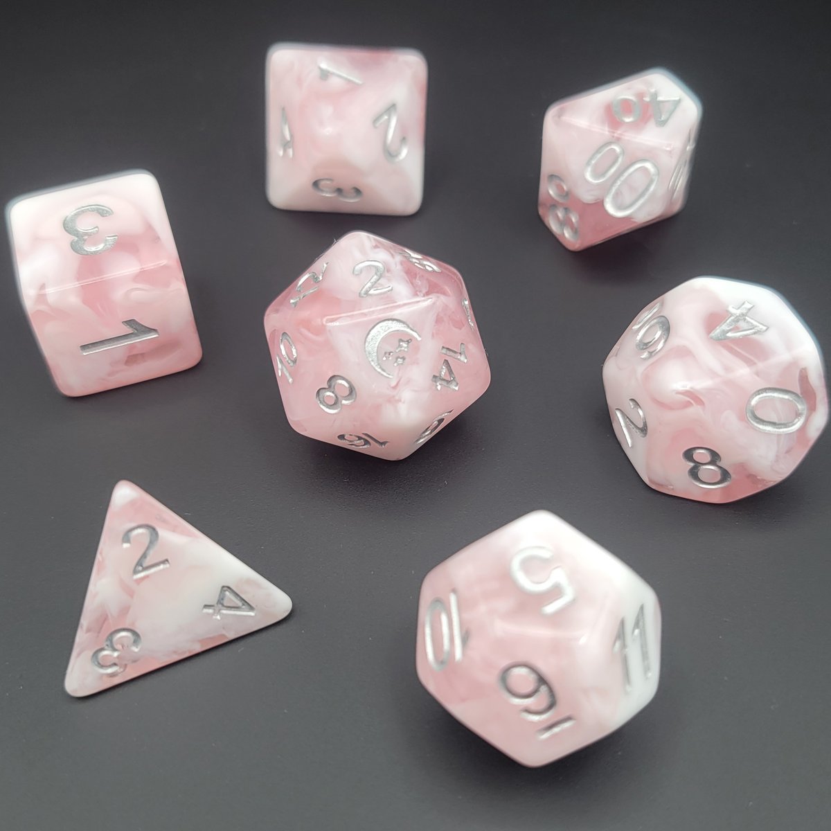 dicebound's tweet image. Time to reveal what was inside our 2024 Dice Advent Calendars! First up is our standard edition.

Missed out on the calendars but want the goodies? Good news! The dice and other loot are now available dicebound.com