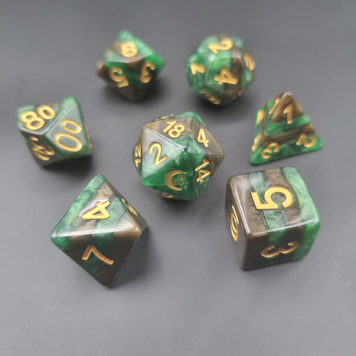 dicebound's tweet image. Time to reveal what was inside our 2024 Dice Advent Calendars! First up is our standard edition.

Missed out on the calendars but want the goodies? Good news! The dice and other loot are now available dicebound.com
